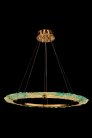 Люстра подвесная Fluorite FL1096-7PB Sauvage