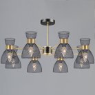 Потолочная люстра Reluce 39760-0.3-08 COP+BK