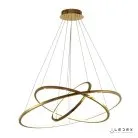 Подвесная люстра iLedex 10112P/3-63W-3000K (8/6/4) BR Axis