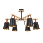 Потолочная люстра Arte Lamp A7032PL-6BK THOMAS