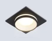 Встраиваемый светильник Ambrella light TN30710 BK черный GU5.3 92*92*36