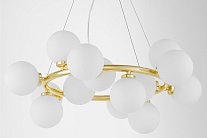 Подвесная люстра Lumina Deco LDP 6033-15 GD Marsiada
