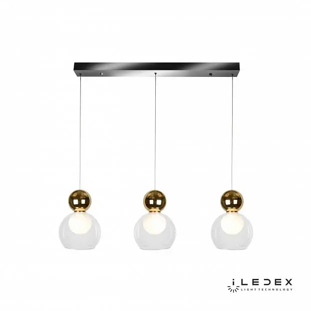 Подвесной светильник iLedex Blossom C4476-3L GL Подвесной светильник iLedex Blossom C4476-3L GL