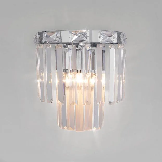 Настенный светильник Eurosvet 10130/1 хром Elegante a060645 Настенный светильник Eurosvet 10130/1 хром Elegante a060645