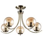 Потолочная люстра Arte Lamp A2715PL-5AB Scarlett