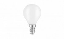 Лампа Gauss 105201109-D FILAMENT ШАР 9W 590LM 3000К Е14 MILKY