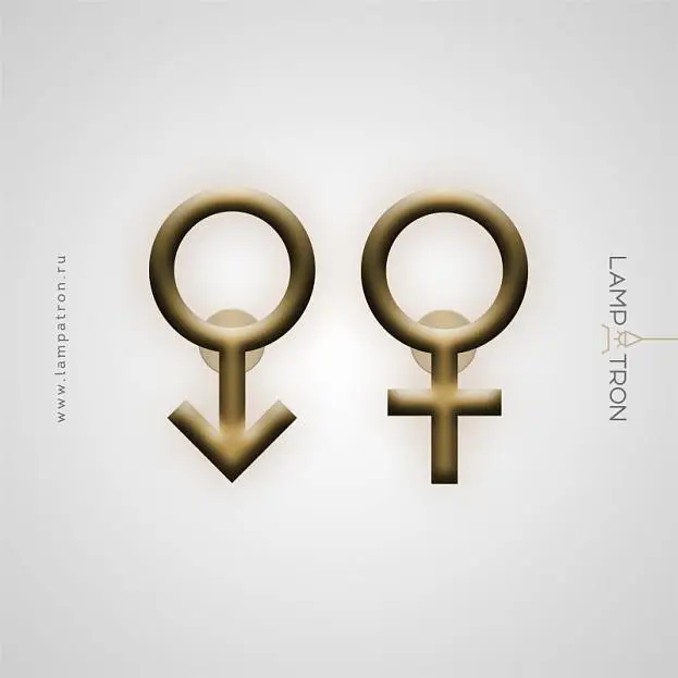 Бра SYMBOL VENUS&MARS WALL Lampatron 8762-24658 Бра SYMBOL VENUS&MARS WALL Lampatron 8762-24658