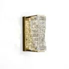 Настенный светильник Delight Collection 6005W/S gold/clear Glissando