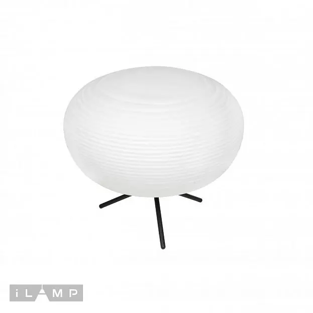 Настольная лампа iLamp AT9041-1A WH Moon Настольная лампа iLamp AT9041-1A WH Moon