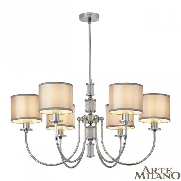 Люстра потолочная Arte Milano 348401/6 CR AM348401 Люстра потолочная Arte Milano 348401/6 CR AM348401