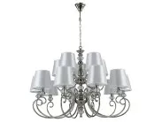 Подвесная люстра Newport 1210+5/C nickel 1200