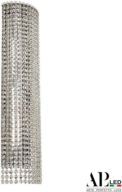 Бра светодиодные хрустальные APL LED SH500.B5.20-70.A.Ni.4000 Sicilia Бра светодиодные хрустальные APL LED SH500.B5.20-70.A.Ni.4000 Sicilia