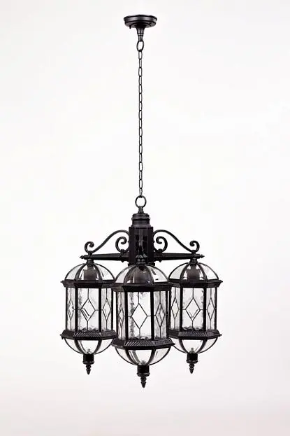 Уличный светильник подвесной Oasis Light 92670/3 Bl SORENTO Уличный светильник подвесной Oasis Light 92670/3 Bl SORENTO