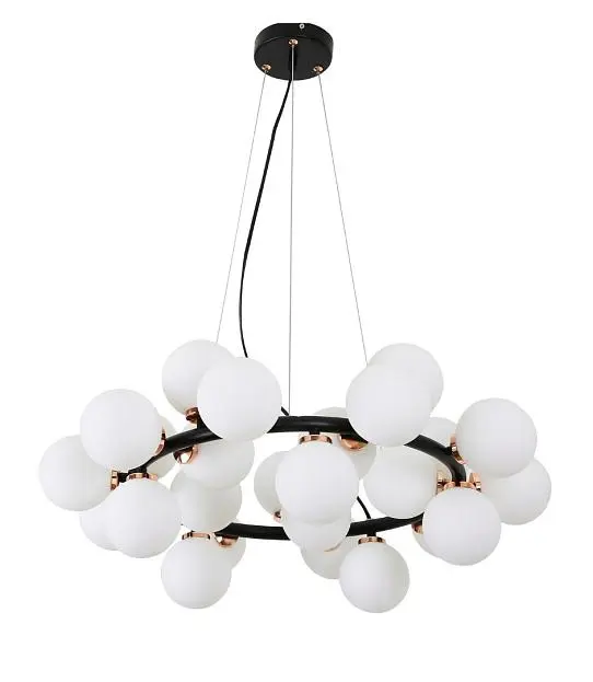 Подвесной светильник Lumina Deco LDP 6033-25 BK+GD Marsiada Подвесной светильник Lumina Deco LDP 6033-25 BK+GD Marsiada