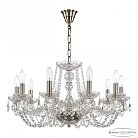 Люстра хрустальная Bohemia Ivele Crystal  119/10/240 Pa