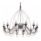 Подвесная люстра Ideal Lux 097671 CORTE SP12 RUGGINE