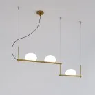 Подвесной светильник Eurosvet 70145/3 латунь Stair a061372