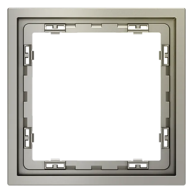 Рамка пластиковая  Voltum VLS100104 S70 на 1 пост, (шелк)