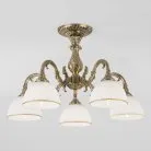 Потолочная люстра Eurosvet 60106/5 античная бронза a045755 Caldera