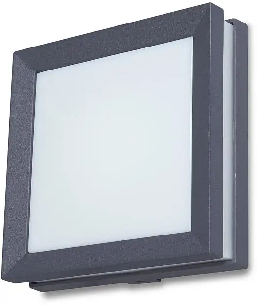 Настенный светильник уличный Oasis Light W3342 Gr SIDNEY LED Настенный светильник уличный Oasis Light W3342 Gr SIDNEY LED