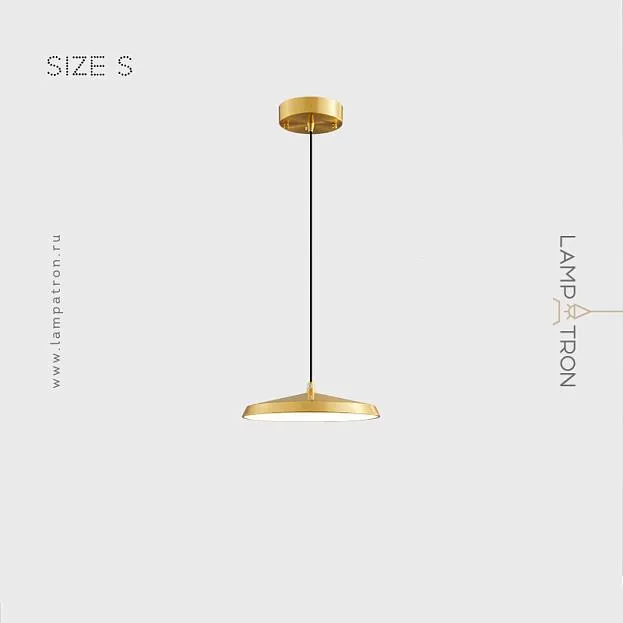 Подвесной светильник AMUND Размер S. Цвет Латунь Lampatron amund-brass-s 7441-20591 Подвесной светильник AMUND Размер S. Цвет Латунь Lampatron amund-brass-s 7441-20591