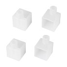 Заглушка WPH-FLEX-1616-90 WHITE с отверстием Arlight 058044