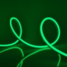 Светодиодная лента Uniel ULS-N11-2835-120LED/m-8mm-IP67-DC24V-10W/m-15M-GREEN катушка в герметичной упаковке Neon