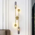 Бра ANDREAS Цвет Латунь + Дымчатый Lampatron 6964-24814