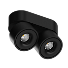 Накладной поворотный светодиодный светильник Ledron LH13W 2 TRIAC Black 4000K