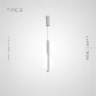 Подвесной светильник MARENA Модель B. Белый цвет. Теплый свет Lampatron 2673-25430