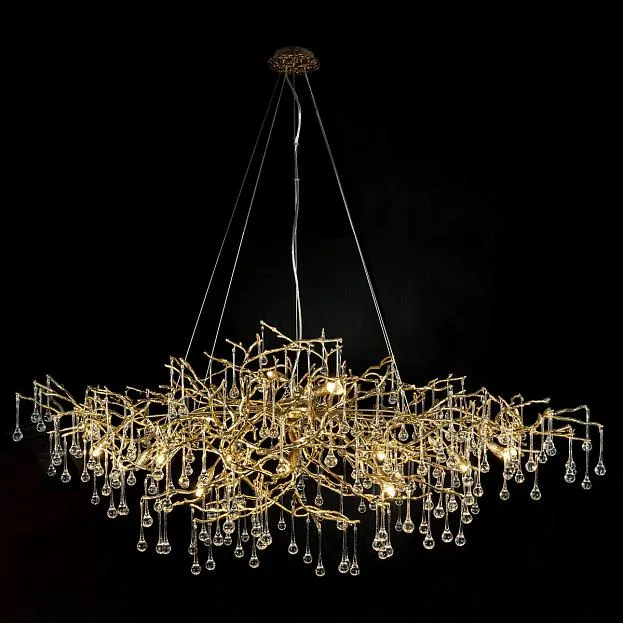 Подвесная люстра Loft IT 10067/1500 GD Bijout