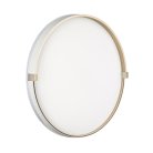 Светильник пластик/золотой LED 76Вт 3000/4000/6000К D490 IP43 CCT Sonex 7646/ELN OLIDI WHITE