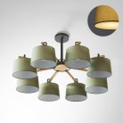Потолочная Люстра На Штанге Even 8 Green ImperiumLoft 178370-26