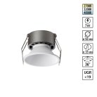 Светильник встраиваемый с переключателем цв. температуры IP20 LED 7W 220-240V 2700К\3200К\4000К Novotech 359848 NOVA