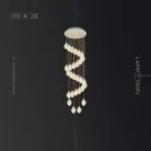 Готовая комбинация светильников LEA MORE 28 ламп Lampatron 6415-17247