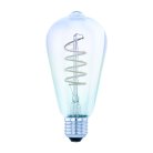 Лампа светодиодная Eglo 110209 ST64, 1x4W(E27), 2000К, стекло, радужный