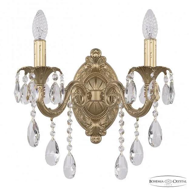 Бра хрустальные Bohemia Ivele Crystal AL7901B10/2/175 B AG