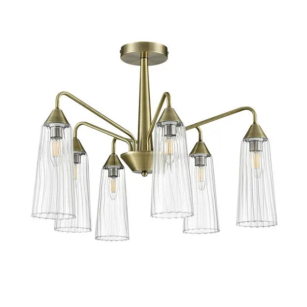 Люстра потолочная E14 6*40W 220V Lumion 6584/6C DOLIANA