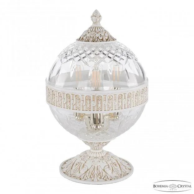 Настольная лампа Bohemia Ivele Crystal AL5681L/20 WMG Clear/O