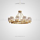Кольцевые люстры и светильники AIRIN Модель A. 10 плафонов (кольцо). Lampatron 3476-8522