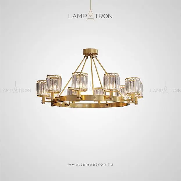 Кольцевые люстры и светильники AIRIN Модель A. 10 плафонов (кольцо). Lampatron 3476-8522 Кольцевые люстры и светильники AIRIN Модель A. 10 плафонов (кольцо). Lampatron 3476-8522