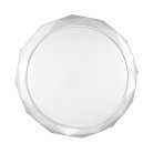 Потолочный светильник пластик/белый/прозрачный LED 76Вт 3000/4000/6000K D500 IP43 CCT Sonex 2045/ELN GINO