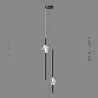 Готовая комбинация светильников PARDIS DUO Цвет Черный. Теплый свет Lampatron pardis-duo-black-warm 5824-15407