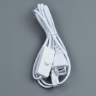 Провод питания Uniel UCX-PT2/L10-300/B WHITE 1 STICKER