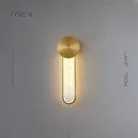 Бра HEIDY Тип A. Цвет Латунь Lampatron heidy-a-brass 6202-16668