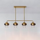 Реечный, рядный светильник CLOVE B Brass Amber ImperiumLoft 240000-23 clove-b01