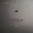 Кольцевые люстры и светильники TORRES RING 10 ламп Lampatron torrent-ring-10 8273-22546