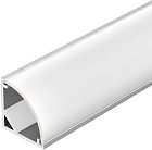 Профиль с экраном Arlight 036843 SL-KANT-H16-2000 ANOD+OPAL 2м PROFILE CB