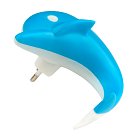 Ночник Uniel DTL-301-Дельфин/Blue/4LED/0,5W