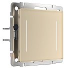 Сенсорный выключатель двухклавишный с подсветкой (шампань) Werkel W4522011 a063604